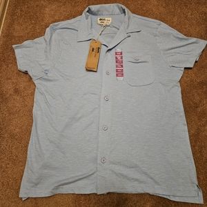 NWT Kahuna Bay Cotton Button Down Shirt Size XXL